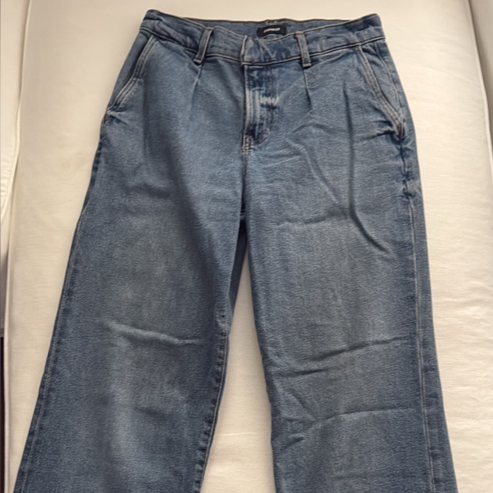 Express Blue Straight Leg Women's Jeans